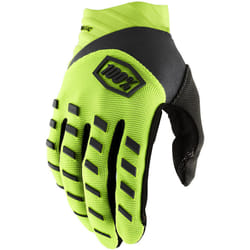 100% Hydromatic WP Guanti da bicicletta per giovani, nero-giallo, dimensione L
