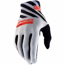100% Celium Guanti da bicicletta, nero-grigio, dimensione XL per uomo