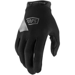 100% Ridecamp Guanti da bicicletta, nero, dimensione S per uomo