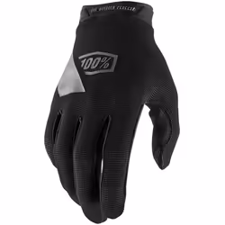 100% Ridecamp Guanti da bicicletta, nero, dimensione XL per uomo