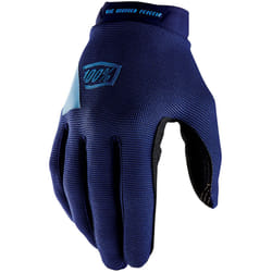 100% Ridecamp Guanti da bicicletta, blu, dimensione S per uomo