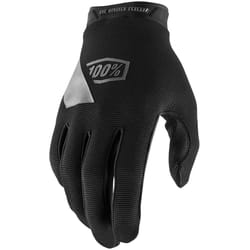 100% Ridecamp Guanti da bicicletta per giovani, nero, dimensione XL