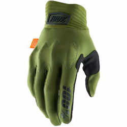 100% Cognito Guanti da bicicletta, verde, dimensione XL per uomo