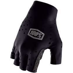100% Sling Short Guanti da bicicletta, nero, dimensione L per uomo