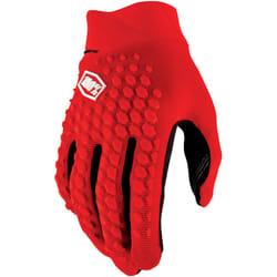 100% Geomatic Guanti da bicicletta, rosso, dimensione 2XL per uomo