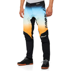 100% R-Core X LE Pantalone bicicletta, nero-blu-giallo, dimensione 38 per uomo
