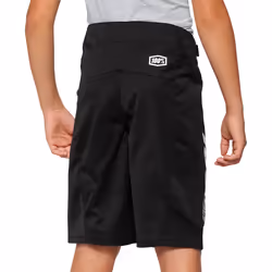 100% R-Core Pantaloncini da bicicletta per giovani, nero, dimensione 26 per uomo