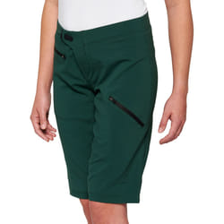 100% Ridecamp Pantaloncini da bicicletta da donna, verde, dimensione M per donne
