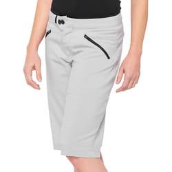 100% Ridecamp Pantaloncini da bicicletta da donna, grigio, dimensione M per donne