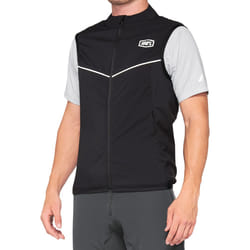 100% Corridor Gilet da bicicletta, nero, dimensione S per uomo