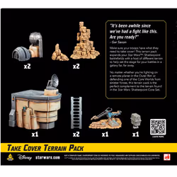 Atomic Mass Games Star Wars: Shatterpoint - Take Cover Terrain Pack Tabellone da gioco - Vista aggiuntiva 2