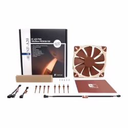 Noctua NOC-NF-A20-PWM Case per computer Ventilatore 20 cm Beige, Marrone 1 pz - Vista aggiuntiva 4
