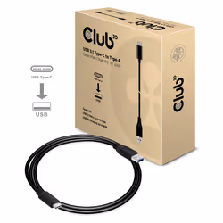 CLUB3D USB 3.1 Type-C to Type-A Cable 10Gbps PD 60W M/M 1m/3.28ft - Vista aggiuntiva 4