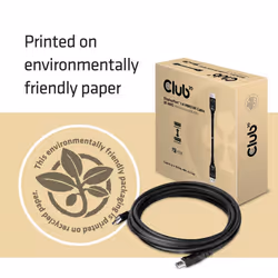 CLUB3D DisplayPort 1.4 HBR3 8K Cable M/M 5m /16.40ft - Vista aggiuntiva 7