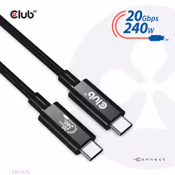 CLUB3D CAC-1575 cavo USB USB4 Gen 2x2 2 m USB C Nero - Vista aggiuntiva 8