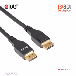 CLUB3D CAC-1094 cavo DisplayPort 2 m Nero - Vista aggiuntiva 3