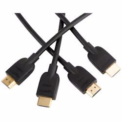AmazonBasics HL-007305, 0,9 m, HDMI tipo A (Standard), HDMI tipo A (Standard), 3840 x 2160 Pixel, Compatibilità 3D, Nero