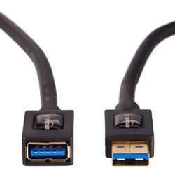 AmazonBasics HL-007249 cavo USB USB 3.2 Gen 1 (3.1 Gen 1) 0,9 m USB A Nero