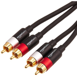 AmazonBasics PBH-20218 cavo audio 4,57 m 2 x RCA Nero, Oro, Rosso, Bianco