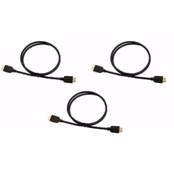 AmazonBasics PBH-48914, 0,9 m, HDMI tipo A (Standard), HDMI tipo A (Standard), Compatibilità 3D, Audio Return Channel (ARC),  ...