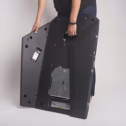 Chief PRSU Supporto per display espositivi 182,9 cm (72") Nero - Vista aggiuntiva 3