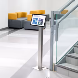 Chief HFSVS, Supporto multimediale, Argento, Metallo, Tablet, 6,8 kg, 55,9 cm (22")