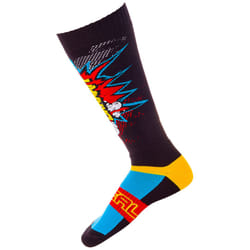 O'Neal Pro MX Braaapp Calzini motocross, nero-rosso-giallo per uomo