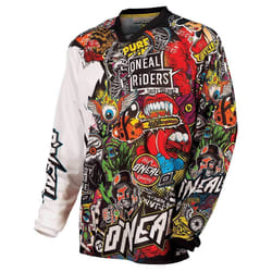 O´Neal Mayhem Crank Jersey, bianco-rosso, dimensione L per uomo