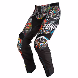 O´Neal Mayhem Crank Pantaloni motocross, nero, dimensione 38 per uomo