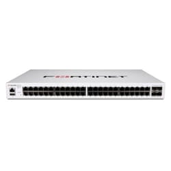 Fortinet FortiSwitch 448E Gigabit Ethernet (10/100/1000) 1U Bianco