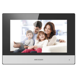 Hikvision DS-KC001 sistema per video-citofono 17,8 cm (7") Nero, Argento