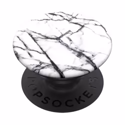 PopSockets Dove White Marble Supporto passivo Lettore e-book, Telefono cellulare/smartphone, Tablet/UMPC Nero, Grigio, Bianco