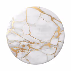 PopSockets Gold Lutz Marble, Telefono cellulare/smartphone, Oro, Color marmo