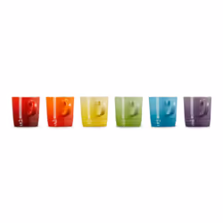 Le Creuset 79114108359030 tazza Multicolore Espresso 6 pz