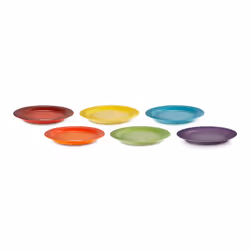 Le Creuset 79285228359006, Piatto da portata, Rotondo, Porcellane dure, Colori assortiti, -23 - 260 °C, 21,8 cm