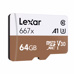 Lexar Professional 667x microSDXC UHS-I Card 64 GB Classe 10 - Vista aggiuntiva 2