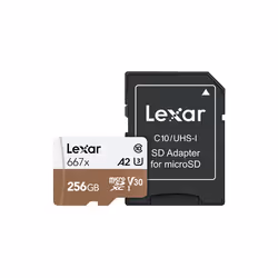 Lexar Professional 667x microSDXC UHS-I Card 64 GB Classe 10 - Vista aggiuntiva 3