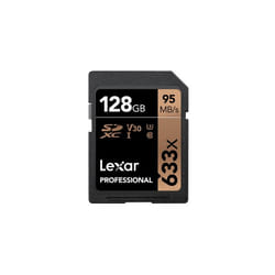 Lexar Professional 633x 128 GB SDXC UHS-I Classe 10