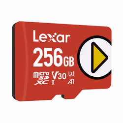 Lexar PLAY microSDXC UHS-I Card 256GB Classe 10