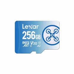 Lexar LMSFLYX256G-BNNNG, 256 GB, MicroSDXC, Classe 10, UHS-I, 160 MB/s, 90 MB/s
