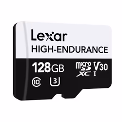 Lexar High-Endurance 128 GB MicroSDXC UHS-I Classe 10