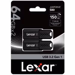 Lexar 933266 unità flash USB 64 GB USB tipo A 3.2 Gen 1 (3.1 Gen 1) Nero - Vista aggiuntiva 2
