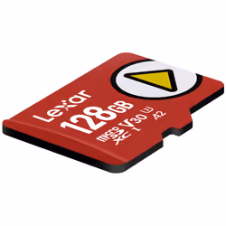 Lexar 0000000933080 128 GB MicroSDXC UHS-I Classe 10 - Vista aggiuntiva 3