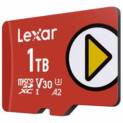 Lexar LMSPLAY001T-BNSNG memoria flash 1 TB MicroSDXC UHS-I Classe 10 - Vista aggiuntiva 2