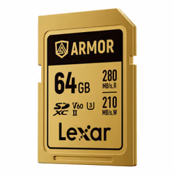 Lexar ARMOR GOLD 64 GB SDXC UHS-II - Vista aggiuntiva 2