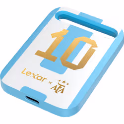 Lexar SL260 512 GB USB tipo-C 3.2 Gen 1 (3.1 Gen 1) Bianco, Blu - Vista aggiuntiva 3