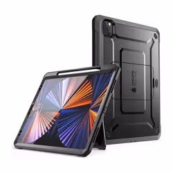 Supcase Unicorn Beetle PRO SUP-IPADPRO2021-11.0-UBPRO-PEN-SP-BLACK custodia per tablet 27,9 cm (11") Cover Nero