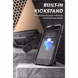Supcase Unicorn Beetle PRO SUP-iPhone7/8/SE2020-UBPro-SP-Black custodia per cellulare 11,9 cm (4.7") Cover Nero