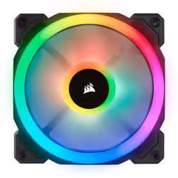 Corsair LL120 RGB Case per computer Ventilatore 12 cm Nero, Bianco - Vista aggiuntiva 8