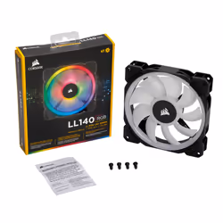 Corsair LL140 RGB Case per computer Ventilatore 14 cm - Vista aggiuntiva 4
